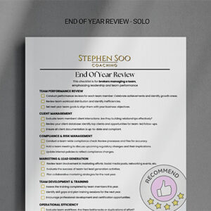 Year End Review - Solo