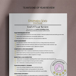 Year End Review – Team